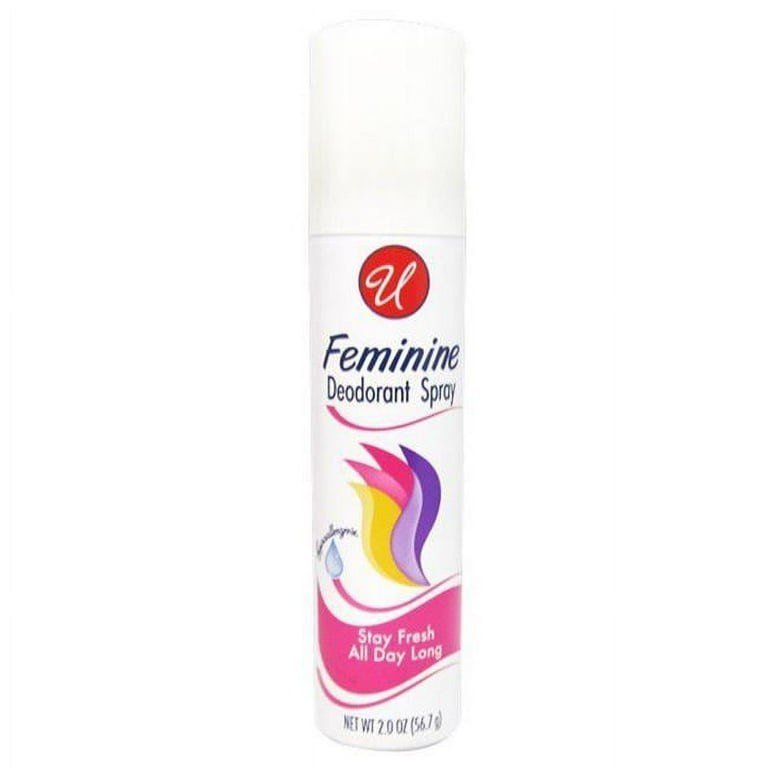 Feminine deo spray